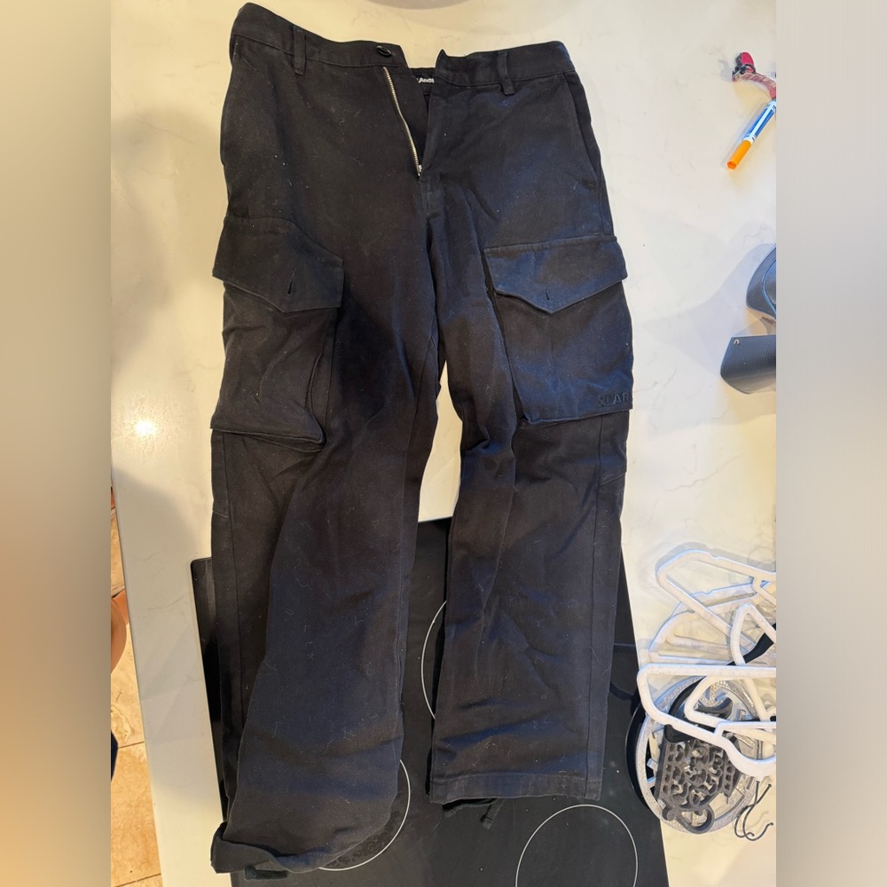 Black Cargo Pants